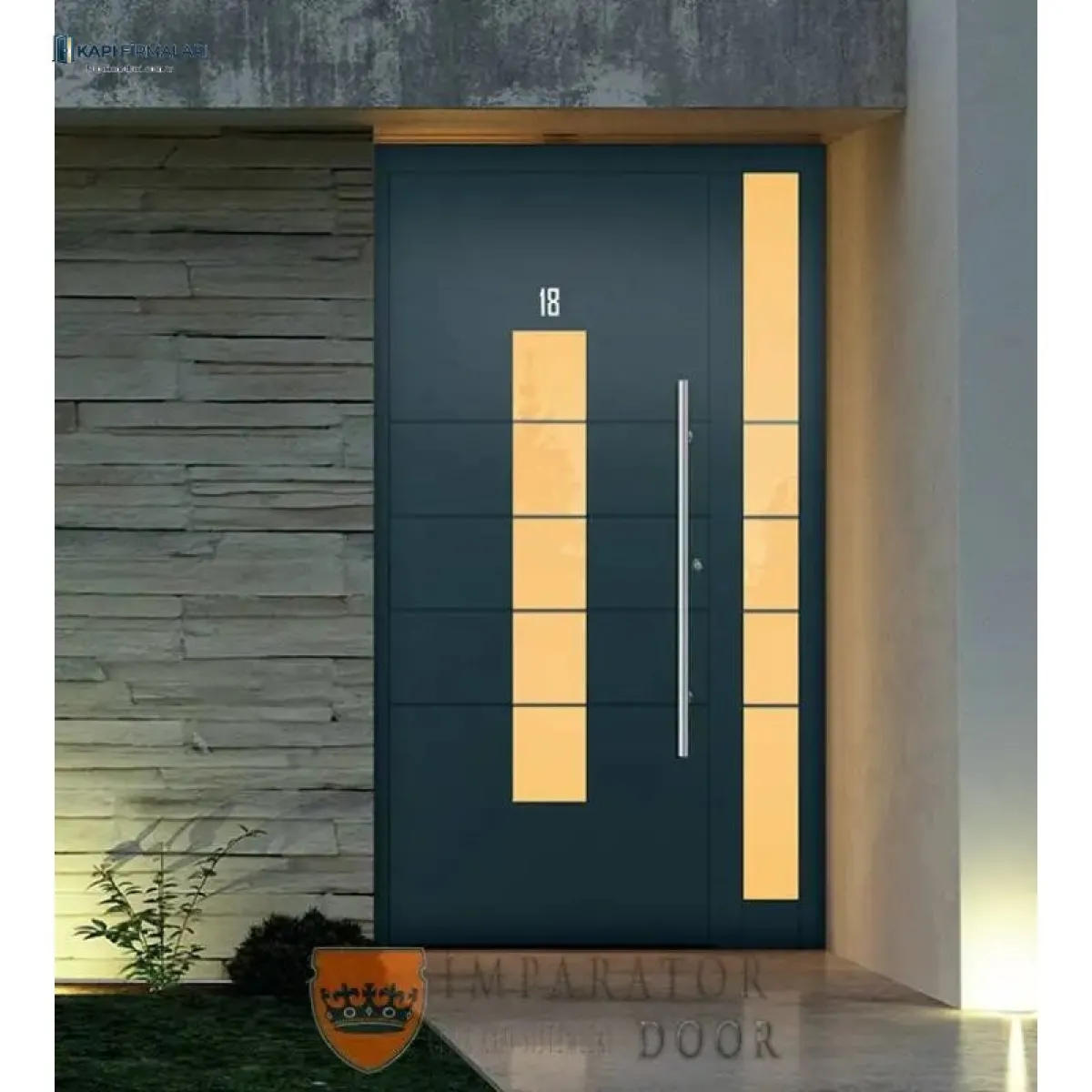 Model 188 Arnavutköy Villa Kapısı: Modern Tasarım ve Üst Düzey Güvenlik