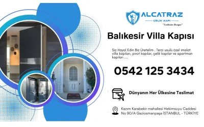 Balıkesir Villa Kapısı Modelleri ve Fiyatları: Özel Üretim Çözümler