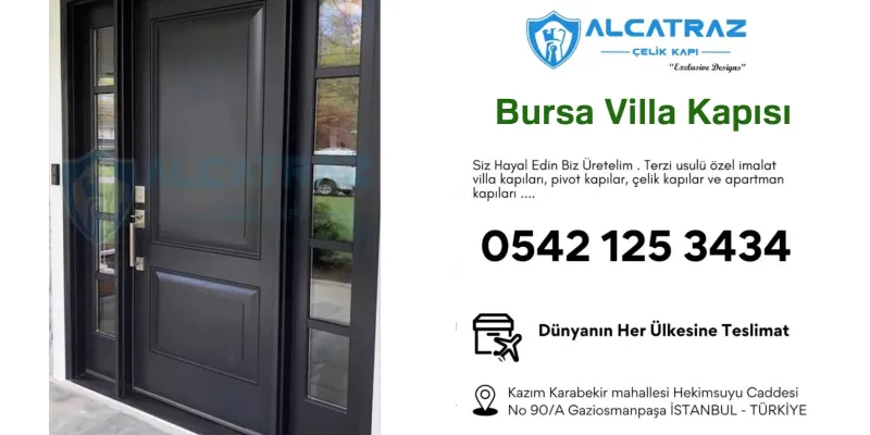 Bursa Villa Kapısı Modelleri ve Fiyatları: Uzman Seçim Rehberi