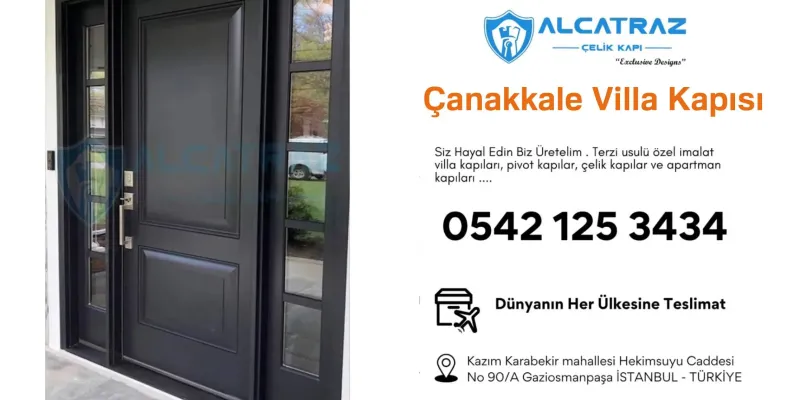 Çanakkale Villa Kapısı Modelleri ve Fiyatları