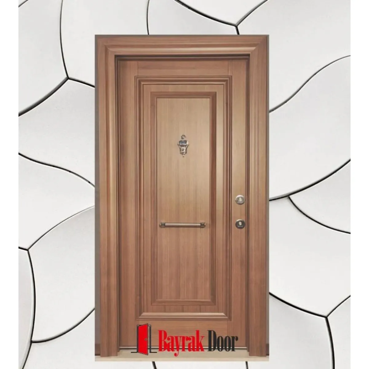 Çelik Kapı C Tr709: Klasik Ahşap Estetiği ve Üst Düzey Güvenlik