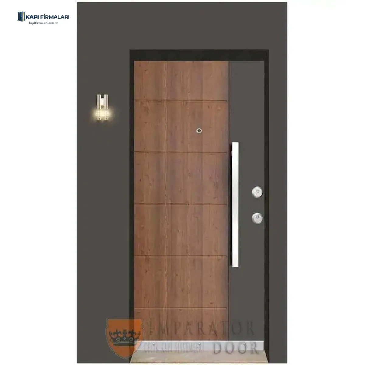 Çelik Kapı Modelleri 421: Güvenlik ve Estetiğin Buluştuğu Nokta