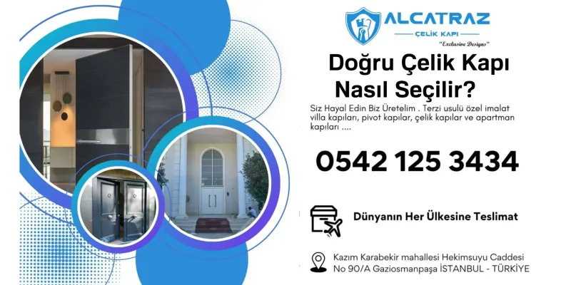 Doğru Çelik Kapı Nasıl Seçilir? Uzmanından Teknik Seçim Rehberi