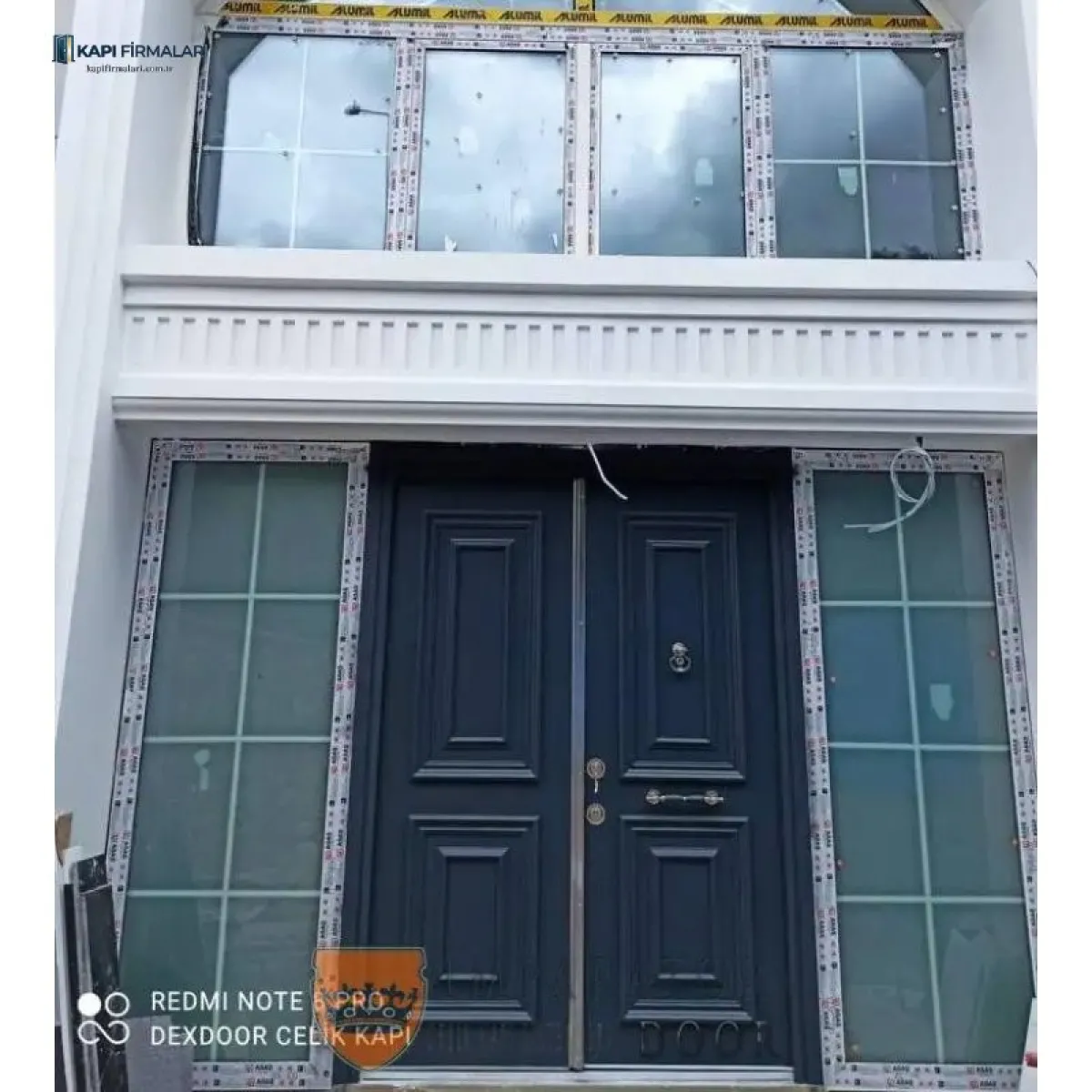 Elazığ İklimine Özel Çift Kanatlı Lüks Tasarım: Model 225 Villa Kapısı