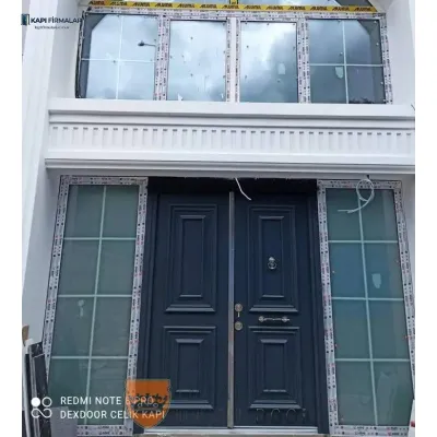 Elazığ İklimine Özel Çift Kanatlı Lüks Tasarım: Model 225 Villa Kapısı