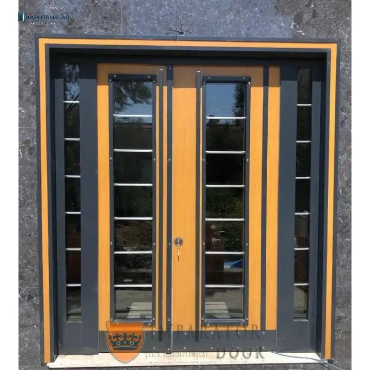 Gaziantep Villa Kapısı Model 241: Prestij ve Aşılmaz Güvenlik