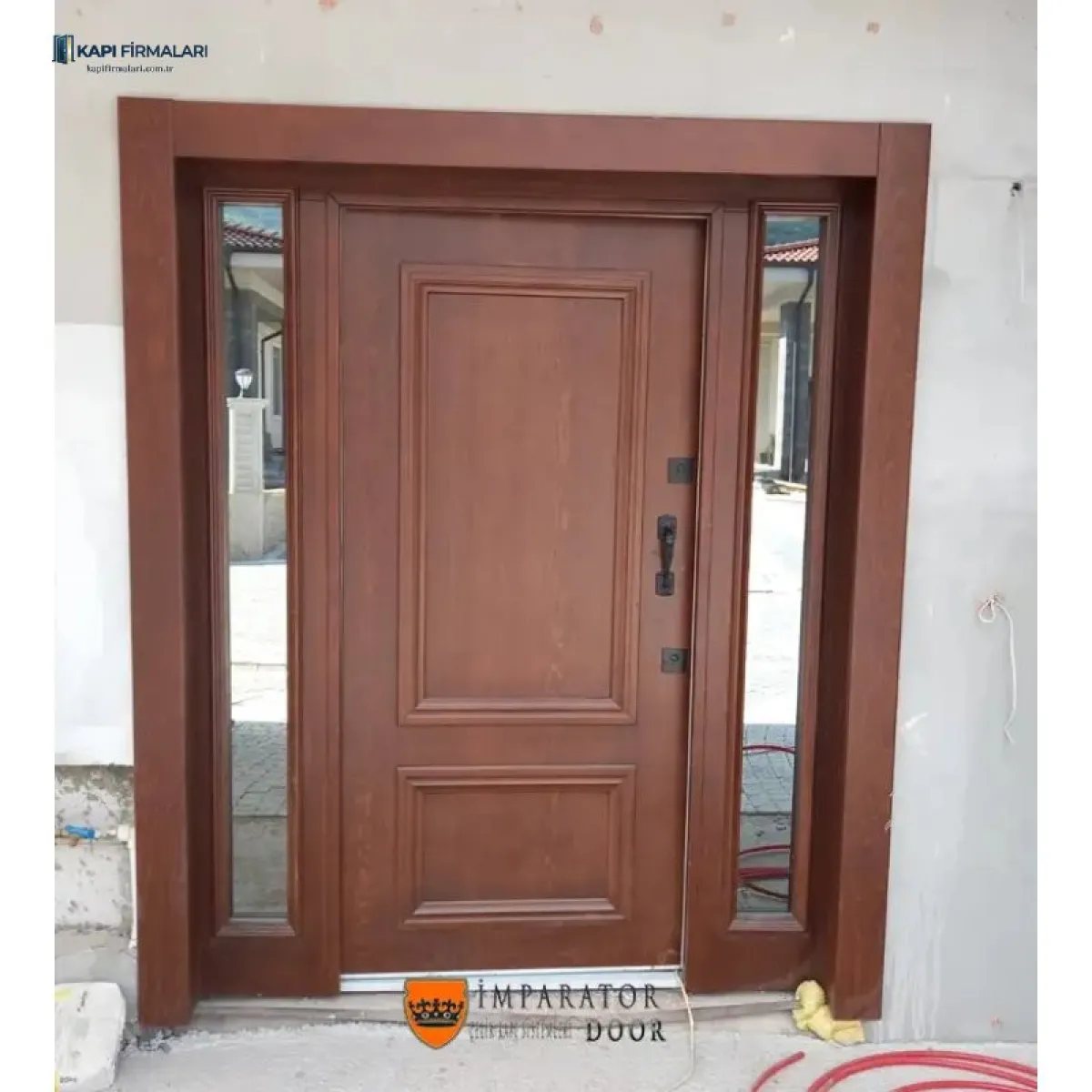 İstanbul Villa Kapısı Model 142: Klasik Çizgilerle Üst Düzey Güvenlik
