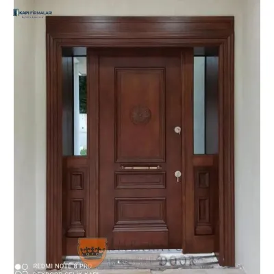 Konya Villa Kapısı Model 212: Klasik Zarafet ve Çelik Zırhın Uyumu