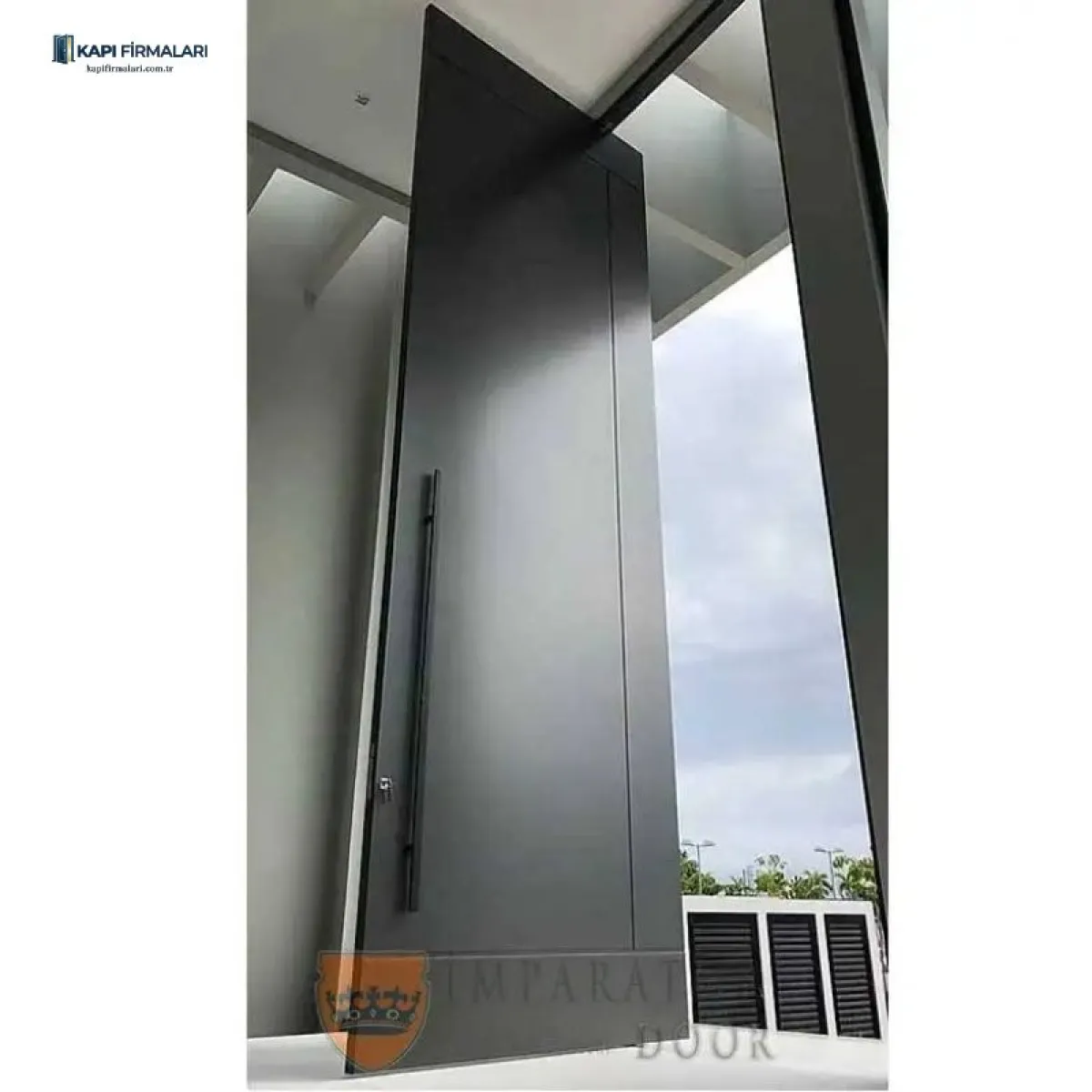 Pivot Çelik Kapı 326 - Modern Villa Giriş Sistemleri