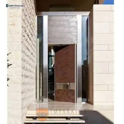 Pivot Çelik Kapı 330 | Modern ve Güvenli Villa Giriş Sistemleri