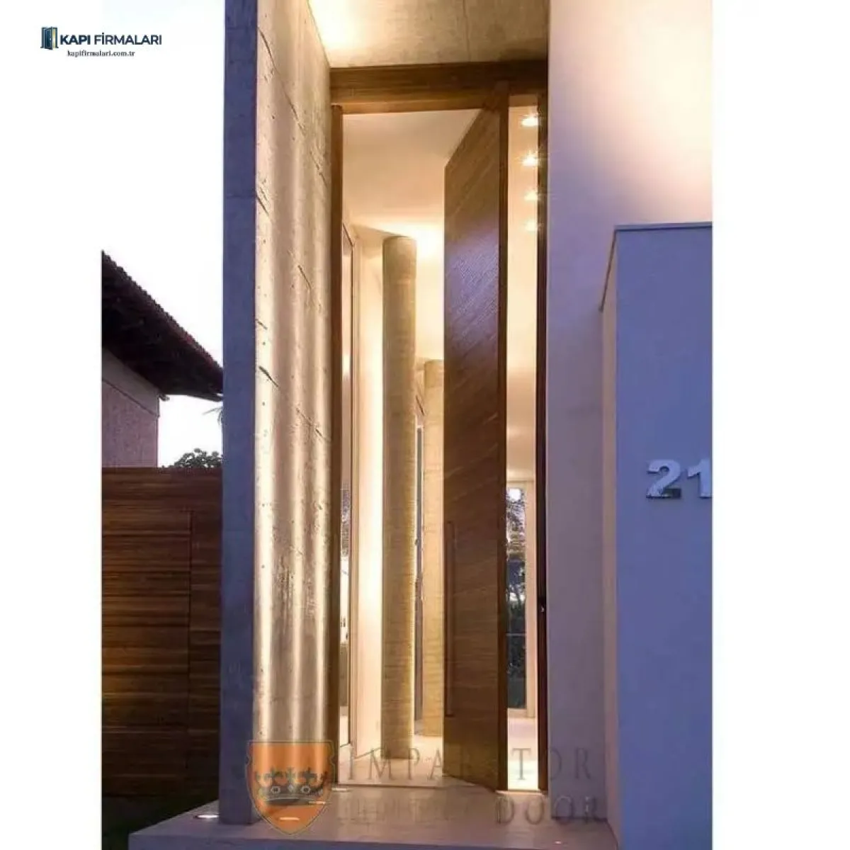 Pivot Çelik Kapı 334 | Modern Tasarım ve Üst Düzey Güvenlik