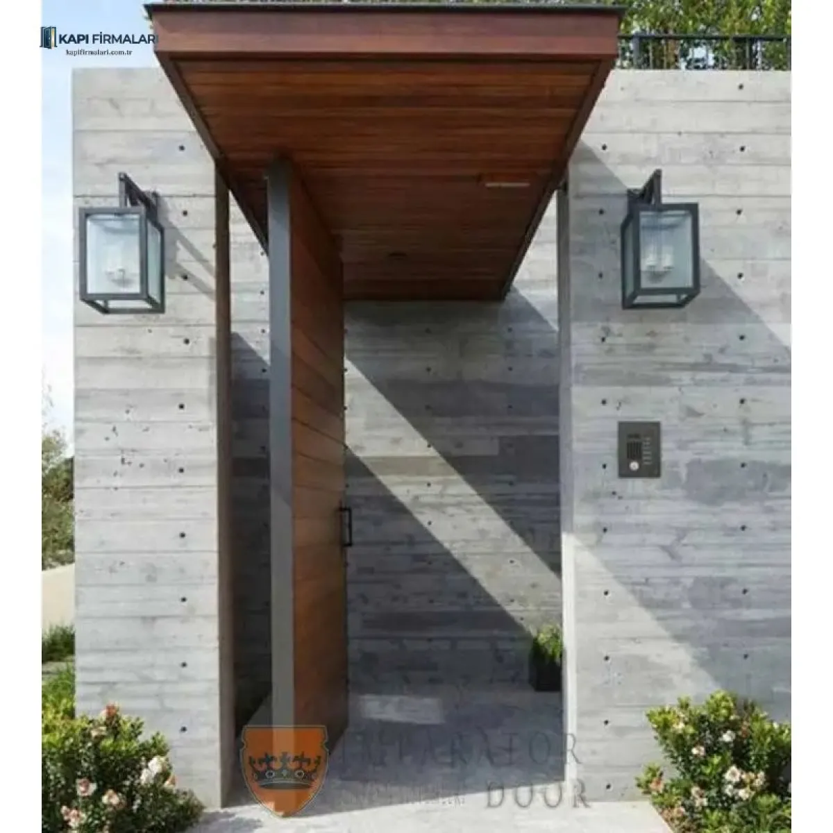 Modern Mimari İçin Güvenli Çözüm: Pivot Çelik Kapı 344