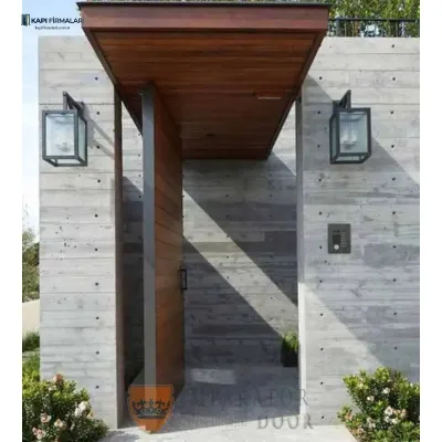 Modern Mimari İçin Güvenli Çözüm: Pivot Çelik Kapı 344