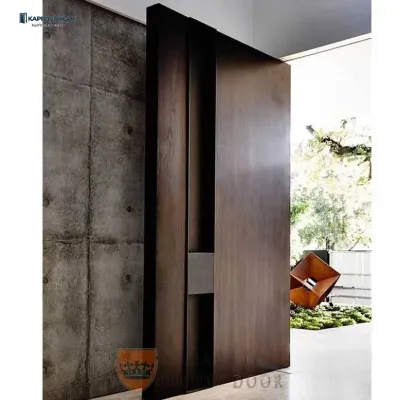Pivot Çelik Kapı 347 | Modern Villa ve Dış Mekan Çözümleri