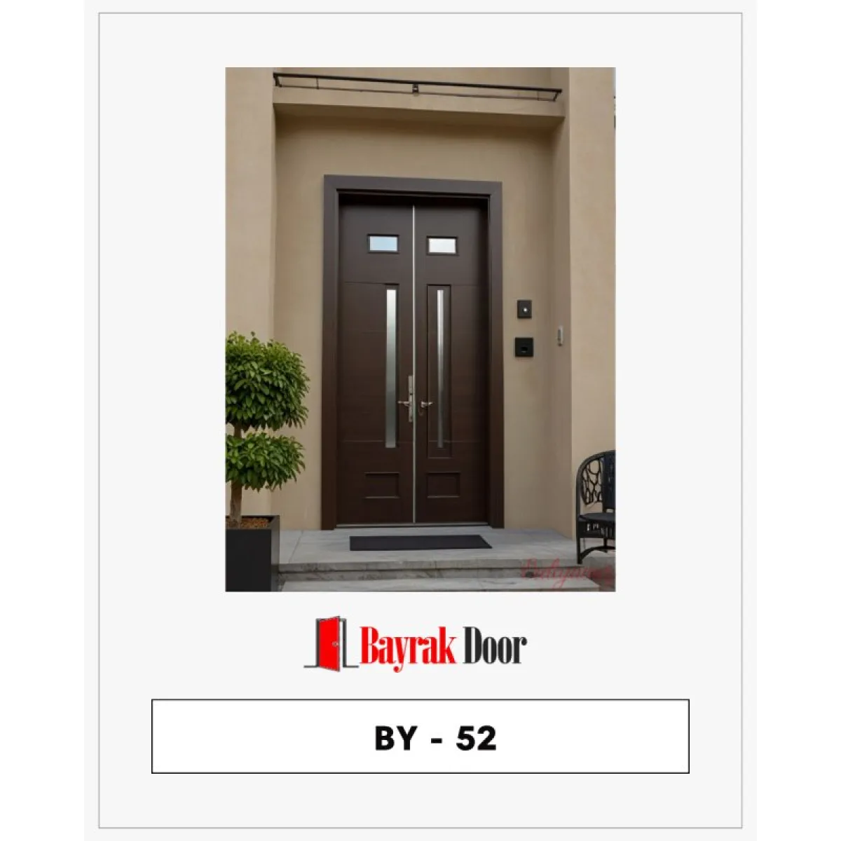 Modern ve Dayanıklı Girişler: Pivot Kapı Ankara BY-52