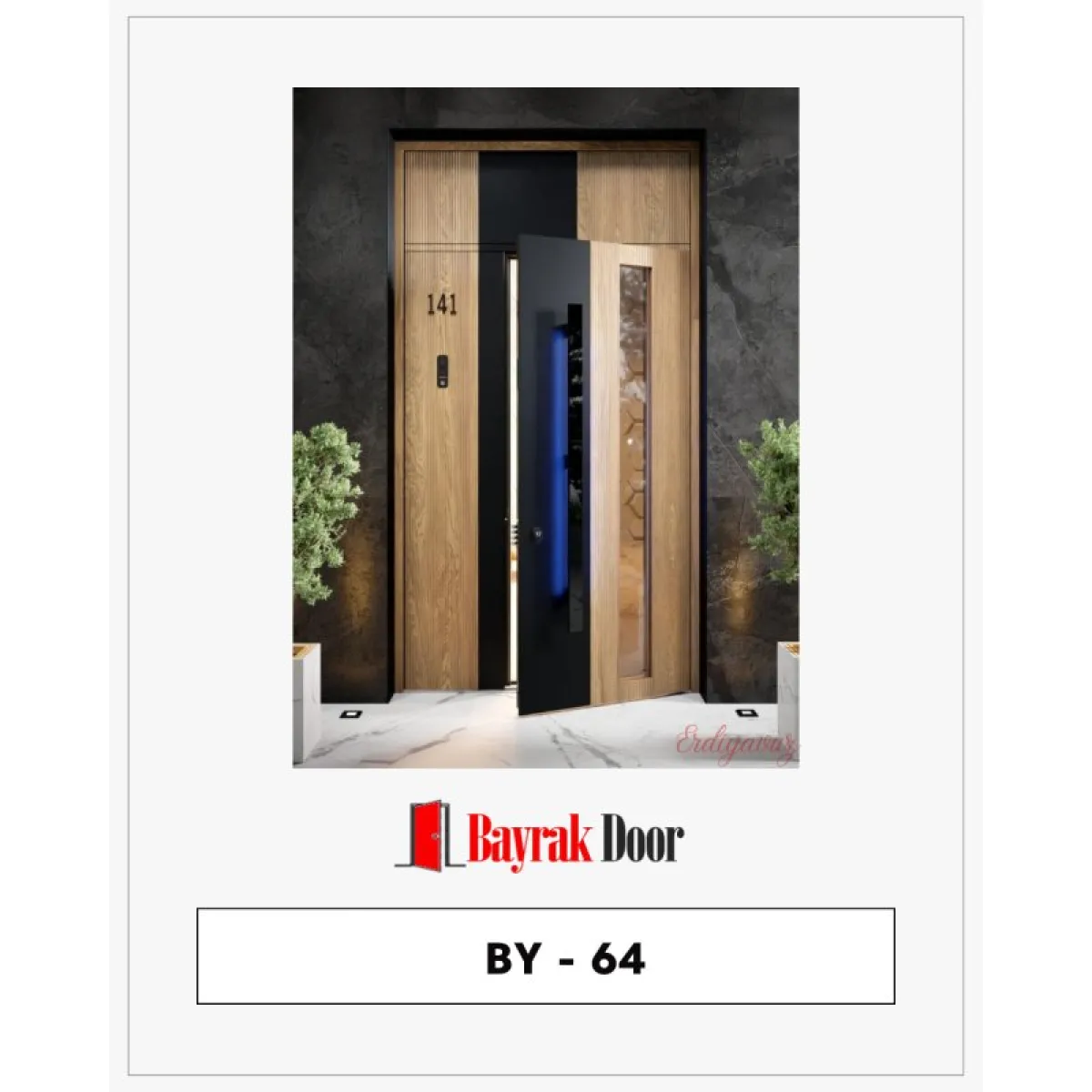 Pivot Kapı Ankara BY-64 | Modern ve Geniş Giriş Çözümleri