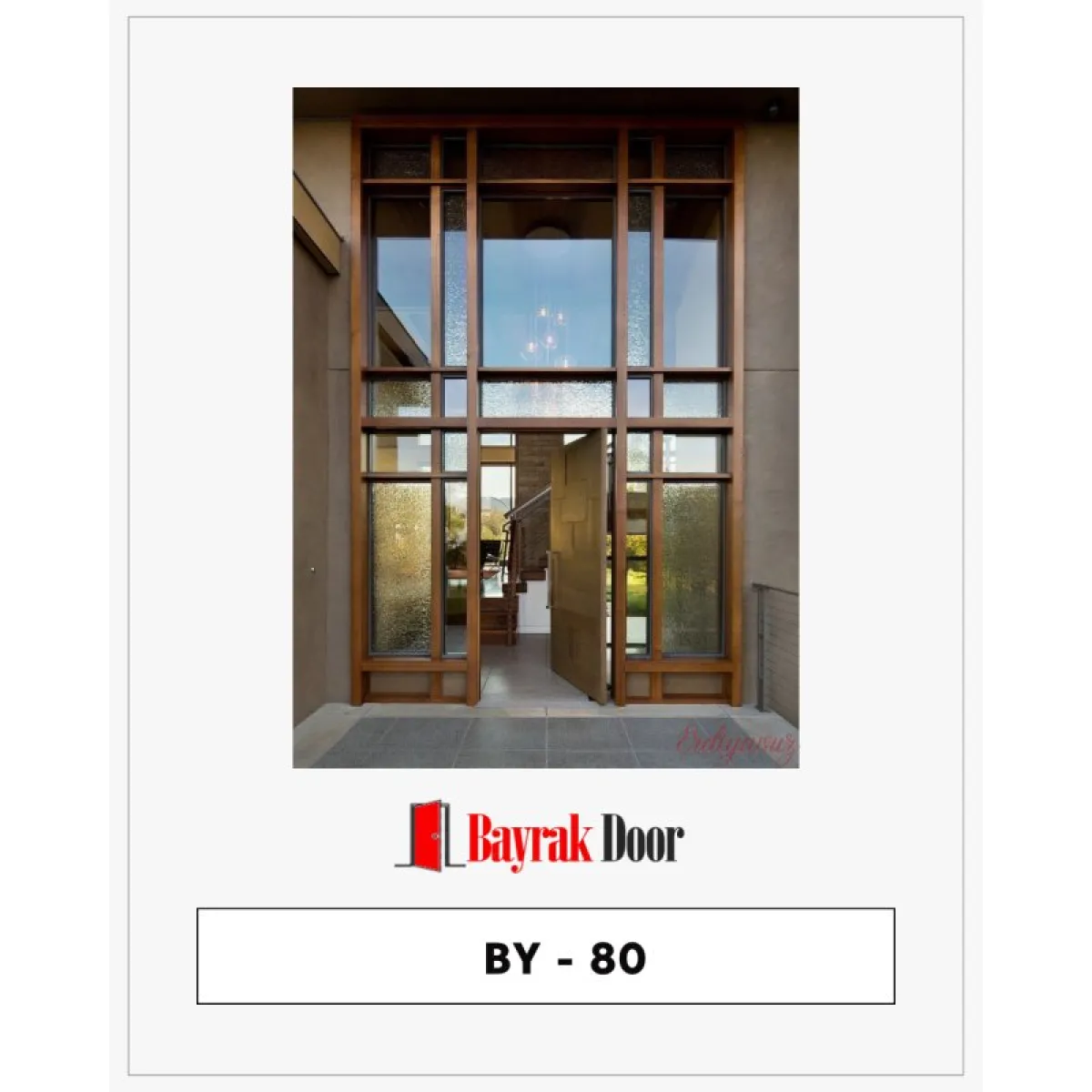 Pivot Kapı Antalya BY-80