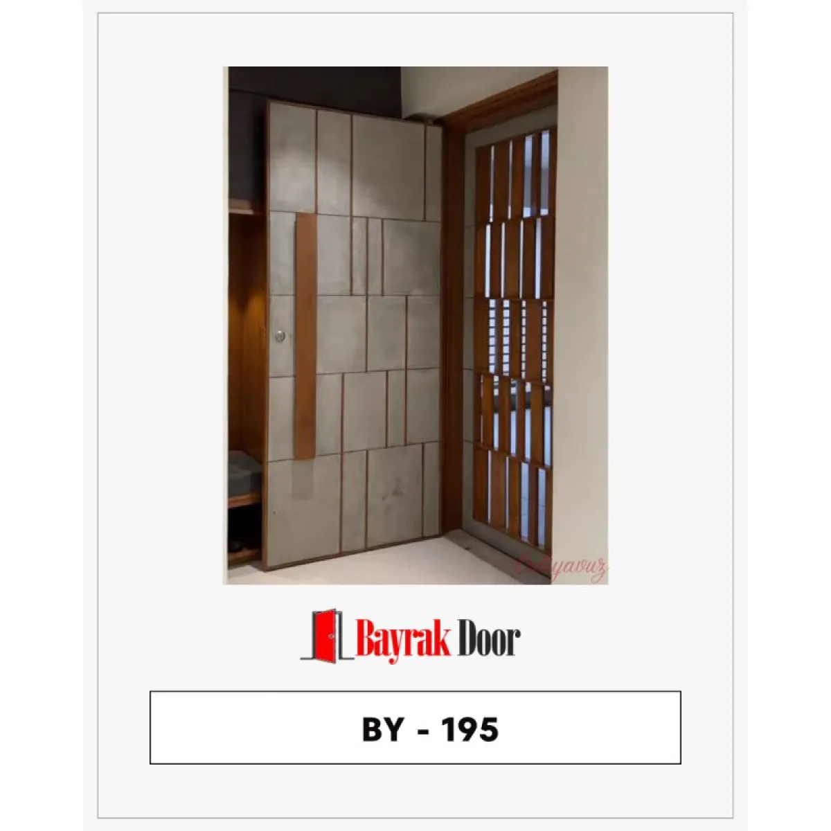 Pivot Kapı Artvin BY-195