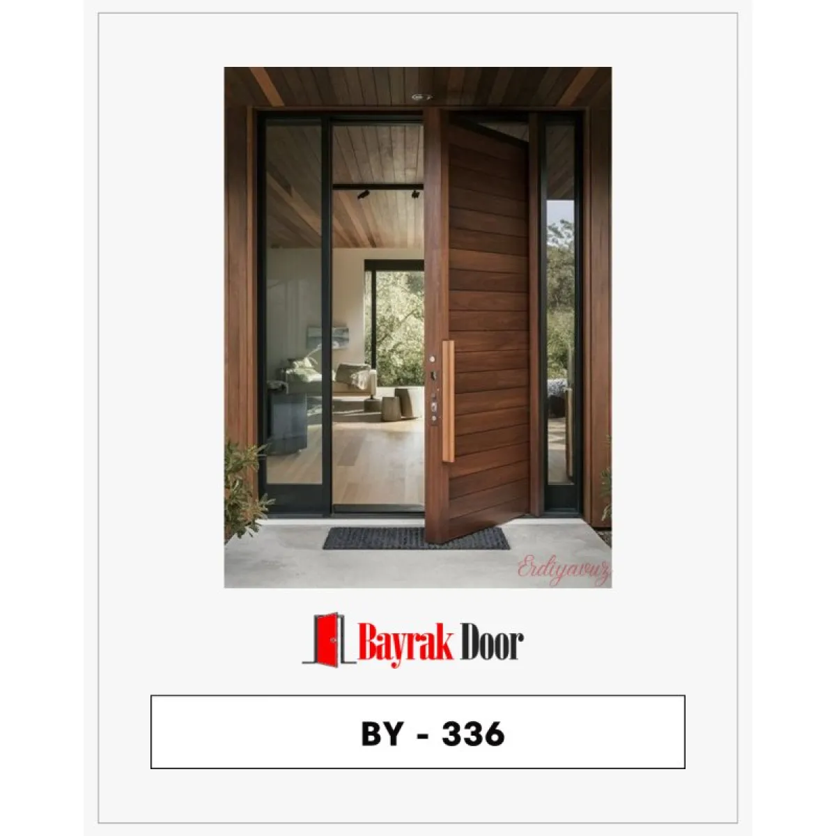 Pivot Kapı Bartın BY-336 | Modern ve Estetik Giriş Çözümleri