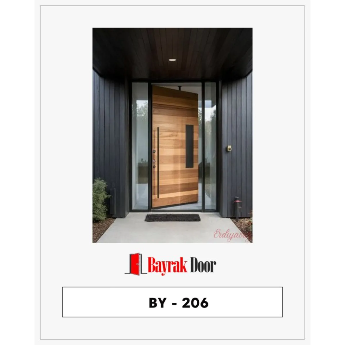 Pivot Kapı Bilecik BY-206 | Modern ve Estetik Giriş Çözümleri