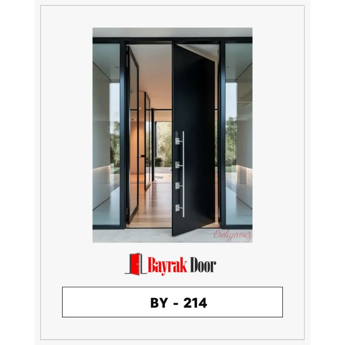 Pivot Kapı Burdur By 214 - Modern ve Geniş Mimari Giriş Sistemleri