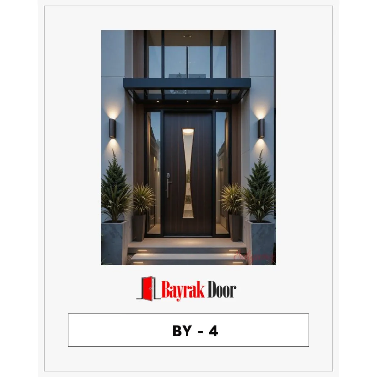 Pivot Kapı BY-4 | Modern Mimari Giriş Sistemleri