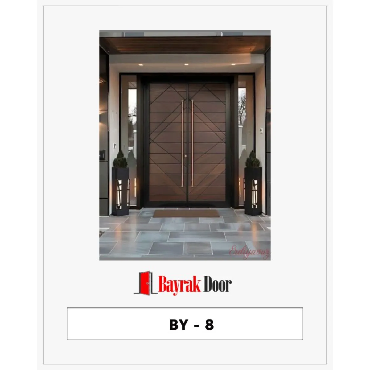 Pivot Kapı BY-8 | Modern ve Güvenli Giriş Çözümleri