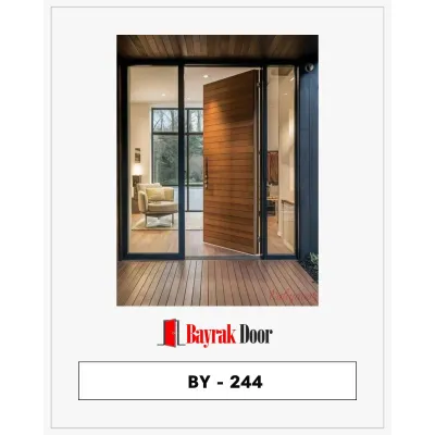 Modern ve Fonksiyonel Tasarım: Pivot Kapı Gaziantep BY-244