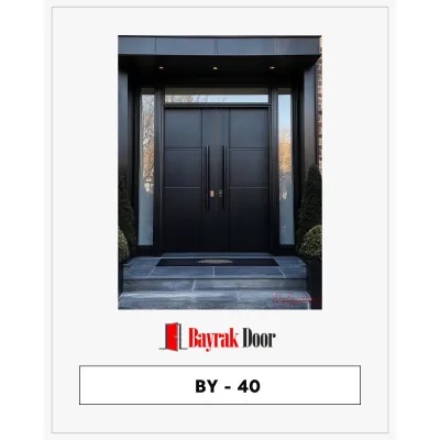 BY-40 Pivot Kapı: Modern Mimarinin Estetik ve Güvenli Giriş Çözümü