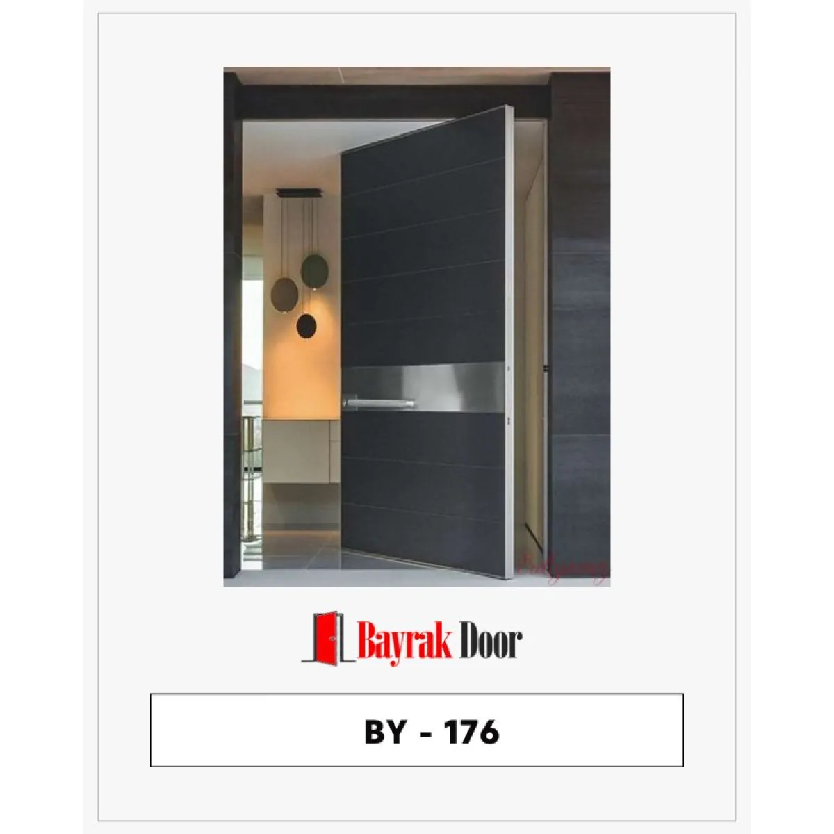 Kocaeli Modern Pivot Kapı Çözümleri: BY-176 ile Estetik ve Güvenliği Birleştirin