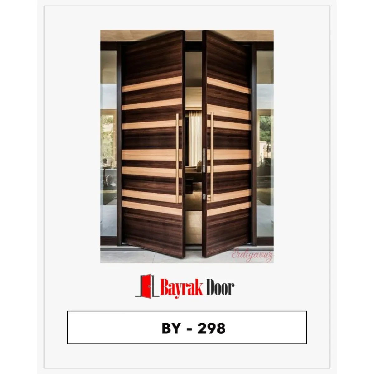 Pivot Kapı Sinop BY-298 | Modern ve Estetik Giriş Çözümleri