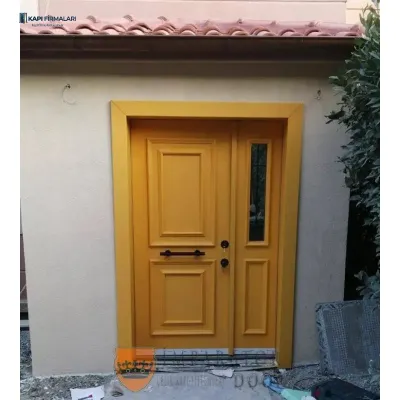 Model 231 Van Villa Kapısı: Klasik Hardal Şıklığı ve Üstün Yalıtım