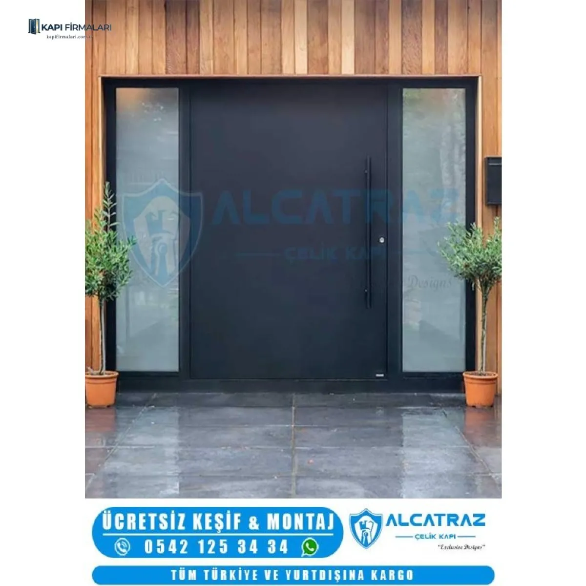 Villa Kapısı Erd 1007 | Üst Düzey Güvenlikli Modern Tasarım