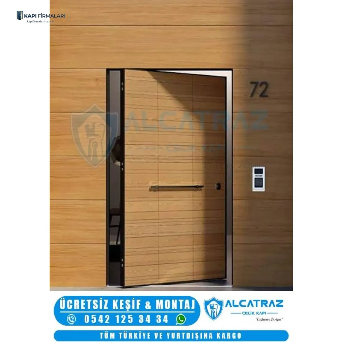 Villa Kapısı Erd 1022 | Modern ve Güvenli Dış Mekan Çözümü