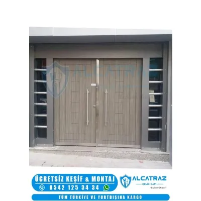 Villa Kapısı Erd 1268 | Dış Etkenlere Dayanıklı Çelik Kapı