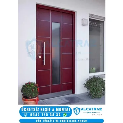 Dış Etkenlere Dayanıklı Çelik Villa Kapısı: Erd 1339
